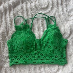 Zenana Outfitters Emerald Lace Bralette